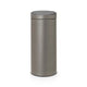 Brabantia touch bin prullenbak - 30 liter - platinum