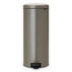 Brabantia newicon prullenbak - 30 liter - platinum