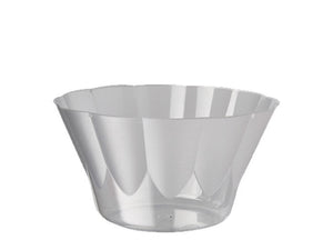 Papstar dessertschalen, ps rond 400 ml ø 12 cm â· 7 cm glashelder 20 stuks