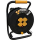 Kabelhaspel relectric relec492206 zwart, oranje