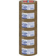 Tesa verpakkingstape pack low noise 50mmx66m bruin