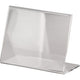 Sigel tafelstandaard a7 dwars glashelder schuin l standaard acrylkaarthouder