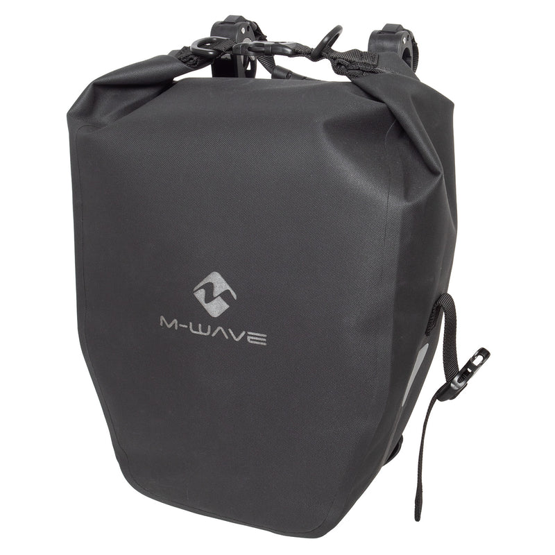 ギャラリービューアに画像をロードする, M-wave rough ride ii rack black series pannier bag

