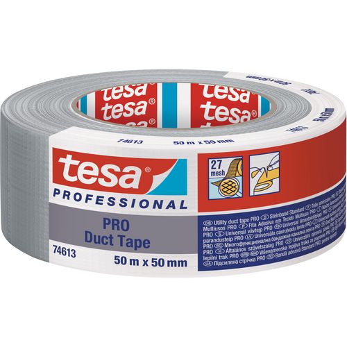 Tesa ducttape 74613-00003-00 pe (polyetheen) grijs