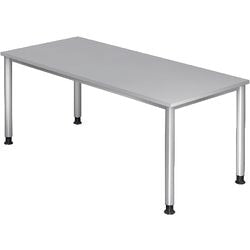 Bach bureau hammerer vhs19 5 s gemelamineerde spaanplaat grijs, zilver