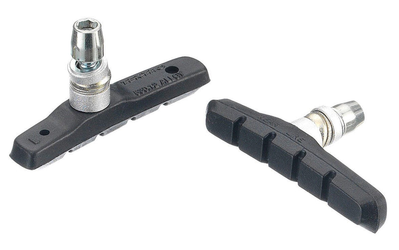 Load image into Gallery viewer, remblokken V-brake 72 x 13 mm zwart 2 stuks
