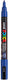 Posca verfstift pc3m f donkerblauw