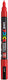 Posca uni uni verfmarker 3m rood