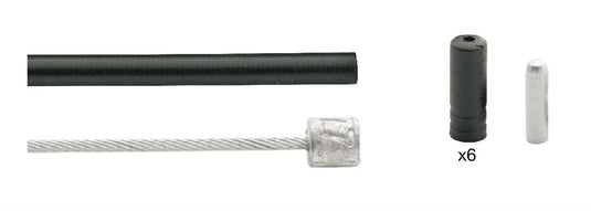 Cordo kabelset kabelset versteller nexus 3 derailleur zwart 180cm 225cm rvs compleet