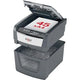 Rexel optimum autofeed+ 45x fluisterstille papierversnipperaar - p4 snippers - automatische invoer tot 45 vel - 20l - zwart