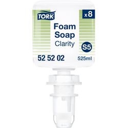 Handzeep-navulling tork s5 transparant 525202 8 stuks à 525 ml