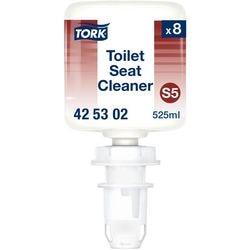 Toiletreiniger tork s5 transparant 425302 8 stuks à 525 ml
