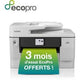 Multifunctionele printer brother zwart 576 mm x 477 mm x 375 mm
