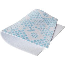 Afdruipmat blauw wit spontex decorado