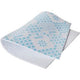 Afdruipmat blauw wit spontex decorado