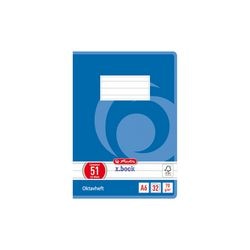 Schrijfblok bl herlitz a6 32sheets ruled