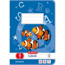 Schrift herlitz a5 16 sheets 09 fishes