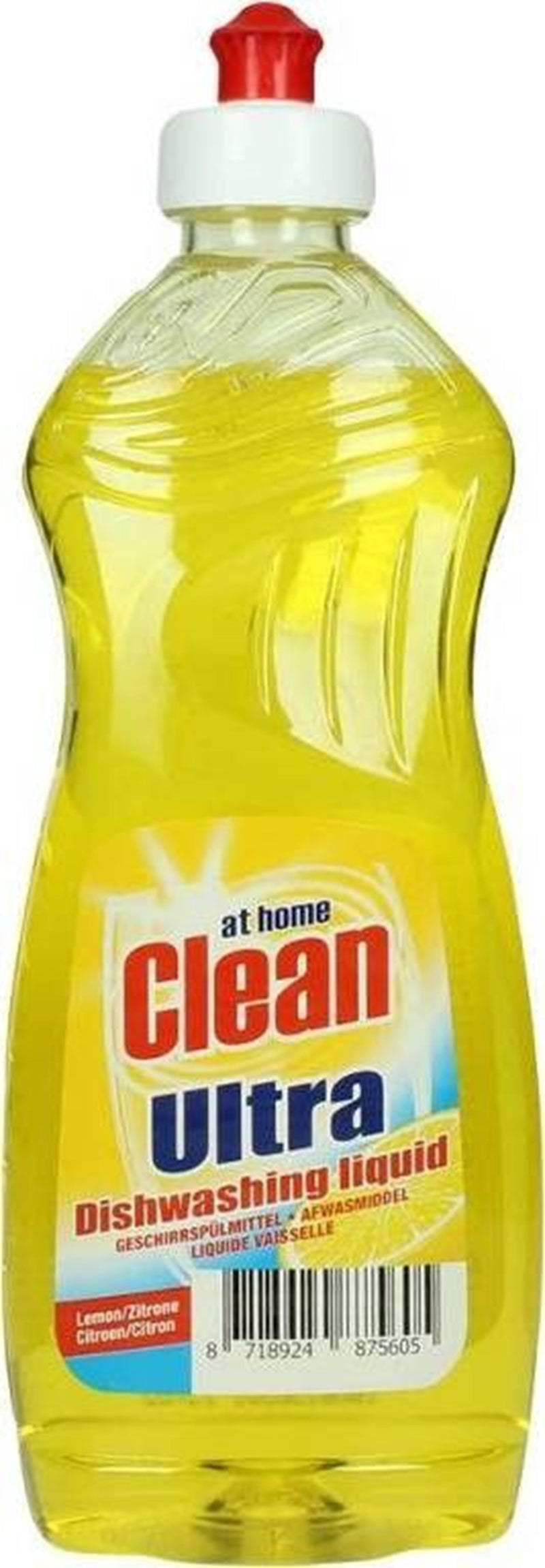 Afbeelding laden in galerijviewer, At home clean ultra afwasmiddel 500ml lemon
