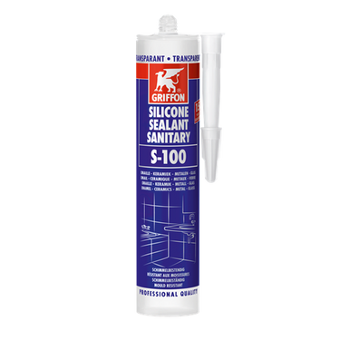 Griffon siliconenkit s-100 transparant 310ml