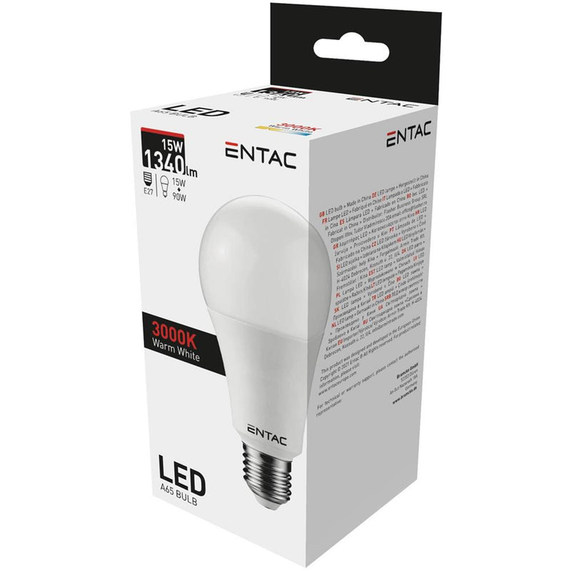 Load image into Gallery viewer, Entac led lamp e27 15w 3000k ww 1340lm
