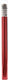 Creativ company creotime cadeaupapier 50 cm 4 m 65 g metallic rood