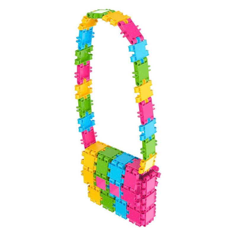 Load image into Gallery viewer, Clics Bouwblokken - Glitter Bouwset 8in1
