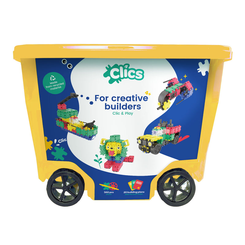 Load image into Gallery viewer, Clics rolbox bouwblokken, 20in1
