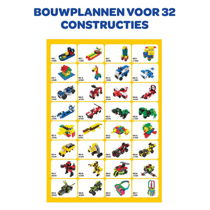 Chargez l'image dans la visionneuse de la galerie, Clics bouwboek - 32 bouwplannen
