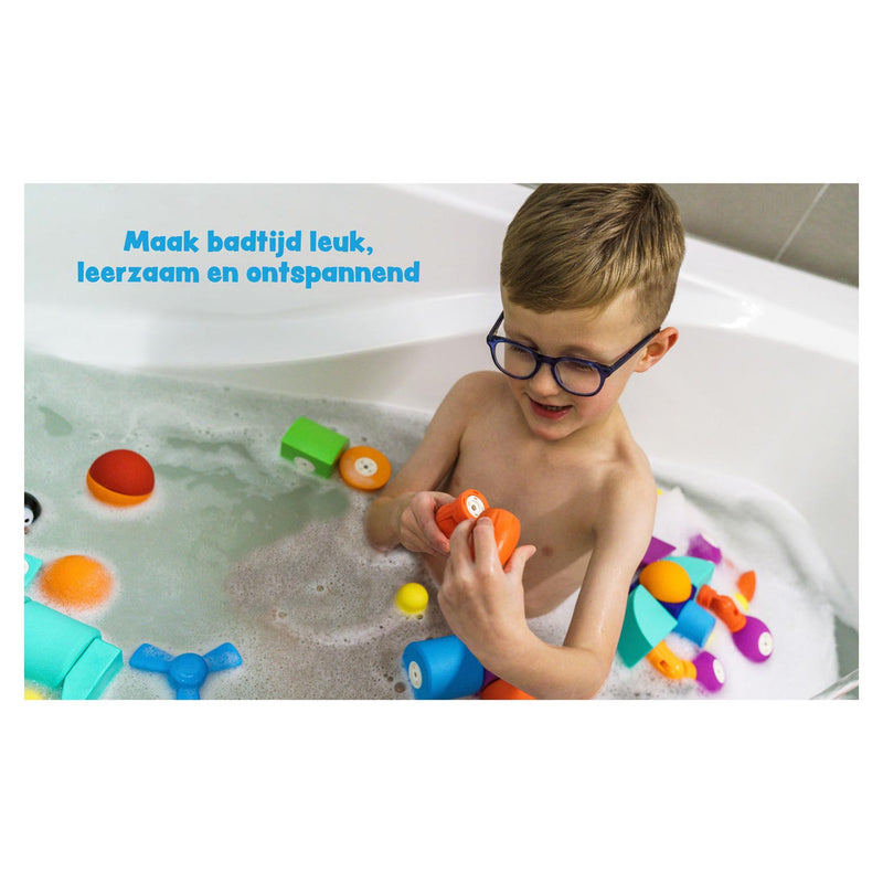 Load image into Gallery viewer, Blockaroo magnetische foam blokken robot box, 10dlg.
