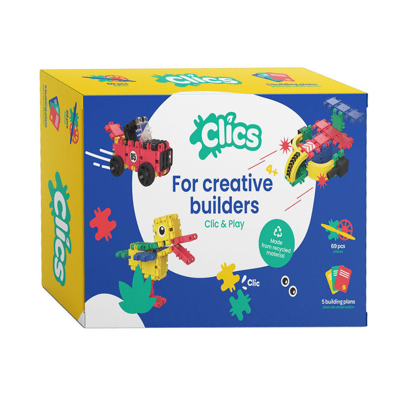 Load image into Gallery viewer, Clics box 5 in 1 bouwset
