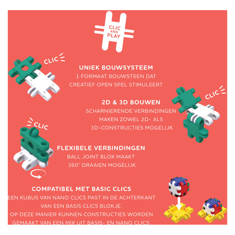 Load image into Gallery viewer, Clics nano - creative builders, 250dlg.
