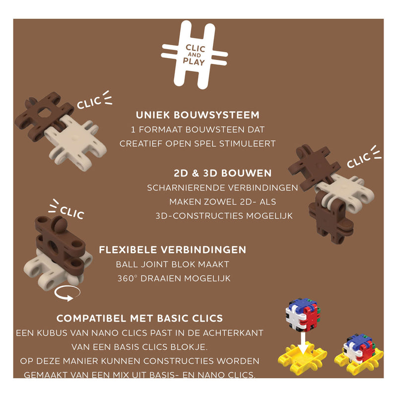 Load image into Gallery viewer, Clics nano - wildlife, 250dlg.
