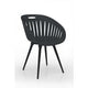 Tuinstoel topstar grijs 570 mm x 540 mm x 810 mm