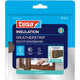 Tochtstrip tesa bruin 21 mm x 168 mm x 195 mm