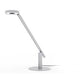 Bureaulamp luctra vast gemonteerde led-module metallic zilver