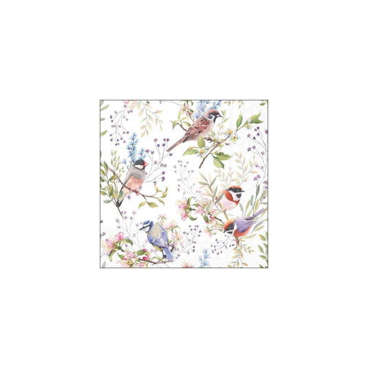 Ambiente servetten 25cm busy birds fsc mix