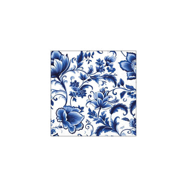 Ambiente servetten 25cm delft blauw florals fsc mix