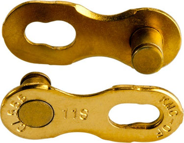 KMC MISSING LINK 11R Ti-N Gold 5.2mm - Zilver
