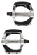 Abi cordo e-bike pedalen anti-slip aluminium - zilver