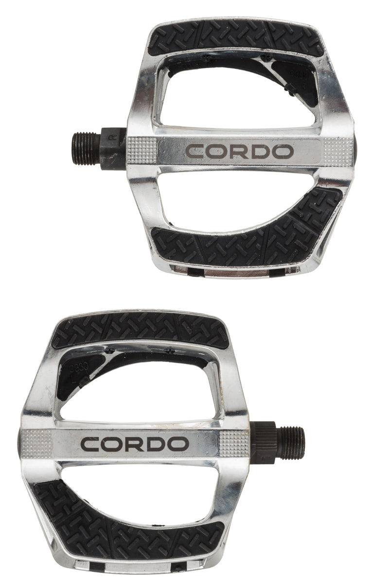 Afbeelding laden in galerijviewer, Abi cordo e-bike pedalen anti-slip aluminium - zilver
