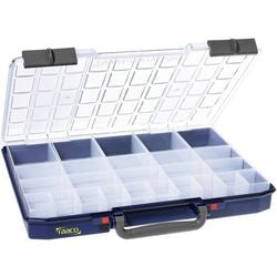 Raaco assortimentsdoos - carrylite 55 - met 25 inzetbakjes - 330 x 413 x 57 mm - 136273