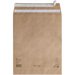 Verzendzak m gusset kleefstrip 90 g m² 250 stuks
