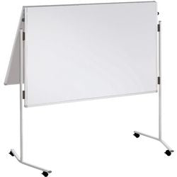 Vouwbaar whiteboard franken vrijstaand 1200 mm x 1500 mm