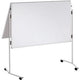 Vouwbaar whiteboard franken vrijstaand 1200 mm x 1500 mm