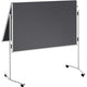 Presentatiebord franken vilt niet-magnetisch vrijstaand 1200 x 1500 mm