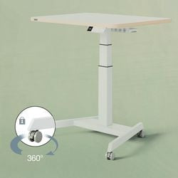 Zwenkwiel leitz ergo 5374 grijs