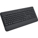 Draadloos toetsenbord logitech signature zwart 24 mm x 457,33 mm x 24 mm