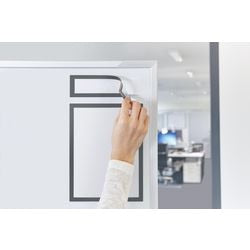 Magnetische lijst magnetoplan 1131701 a4 a5 grijs