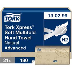 Handdoek tork 130299 bruin