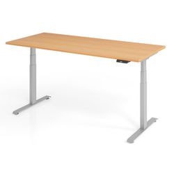 Zit-sta-bureau vlxk6519 6 s hout, metaal multikleur